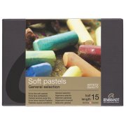 Rembrandt Soft Pastel Boya Yarım Boy 15 Renk Set