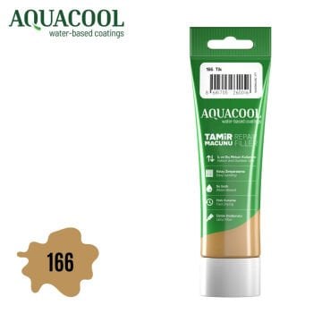 Aquacool Su Bazlı Ahşap Tamir Macunu Tüp 200gr 166 Tik