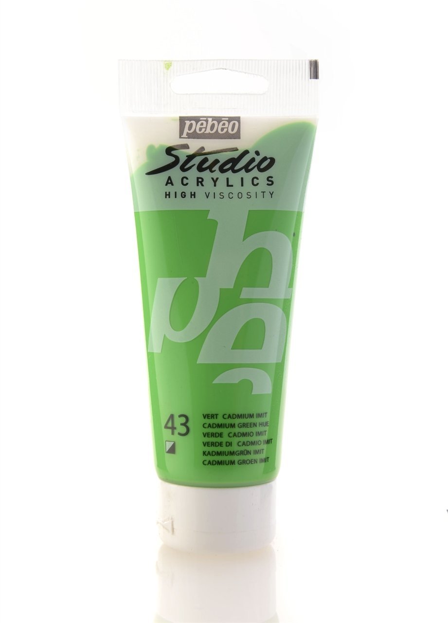 Pebeo Studio Akrilik Boya 100ml 43 Cadmium Green Hue