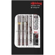 Rotring Isograph Rapido Kalem Seti Pergelsiz (0.2-0.3-0.5) + Tikky