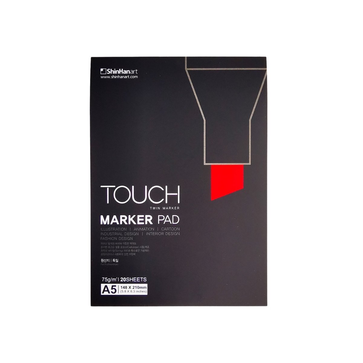 Shinhan Art Touch Pad Marker Blok A5 75gr 20yp