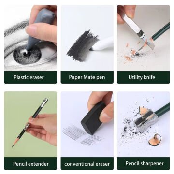 Giorgione Çizim Seti Metal Kutu 19lu