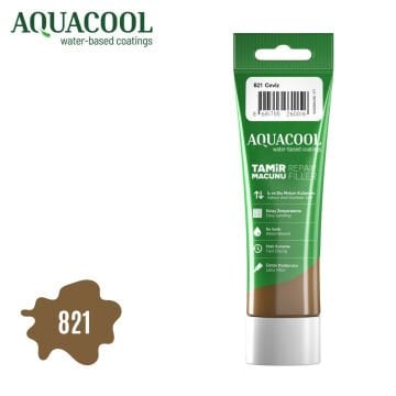 Aquacool Su Bazlı Ahşap Tamir Macunu Tüp 200gr 821 Ceviz