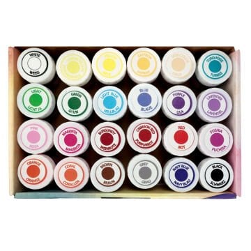 Dezozo Tekstil Kumaş Boyaları 25ml 24lü