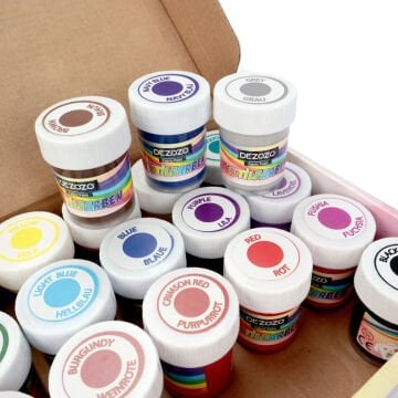 Dezozo Tekstil Kumaş Boyaları 25ml 24lü
