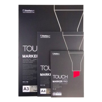 Shinhan Art Touch Pad Marker Blok A3 75gr 20yp