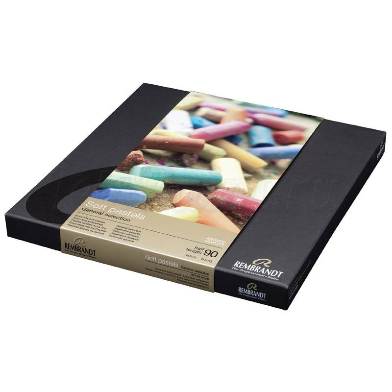 Rembrandt Soft Pastel Boya Yarım Boy 90 Renk Set