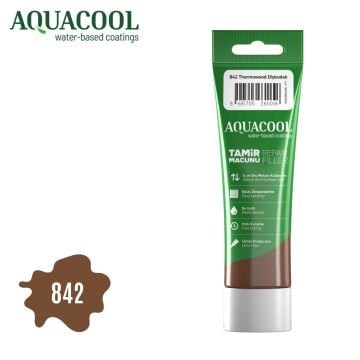 Aquacool Su Bazlı Ahşap Tamir Macunu Tüp 200gr 842 Thermwood Diş B.