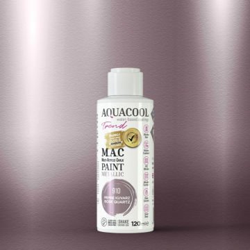 Aquacool Multi Akrilik Boya 120ml 910 Metalik Pembe Kuvars