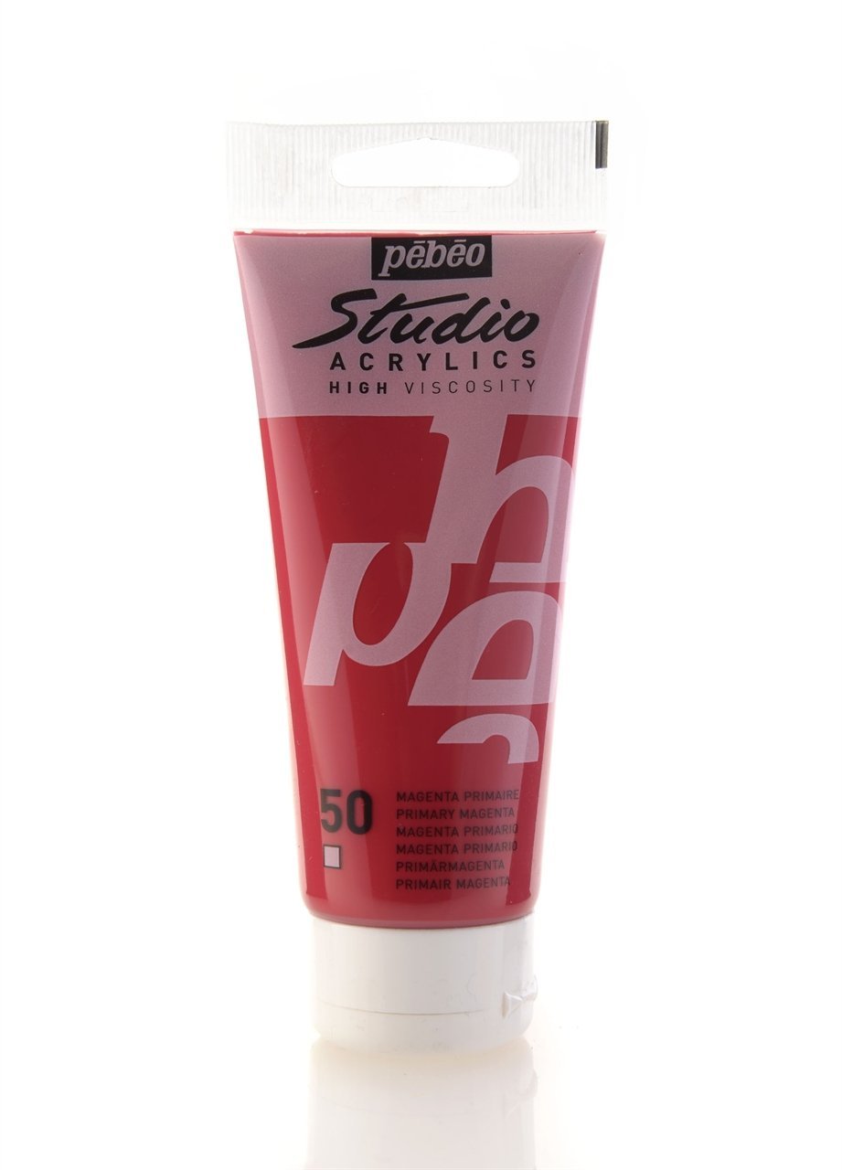 Pebeo Studio Akrilik Boya 100ml 50 Primary Magenta