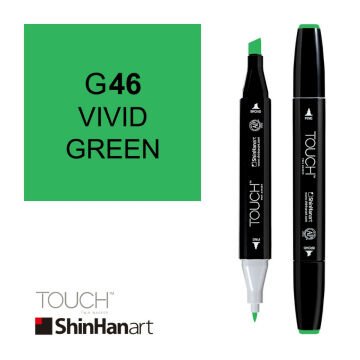 ShinHan Art Touch Twin Marker G46 Vivid Green