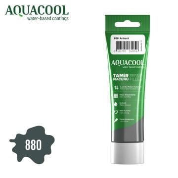 Aquacool Su Bazlı Ahşap Tamir Macunu Tüp 200gr 880 Antrasit
