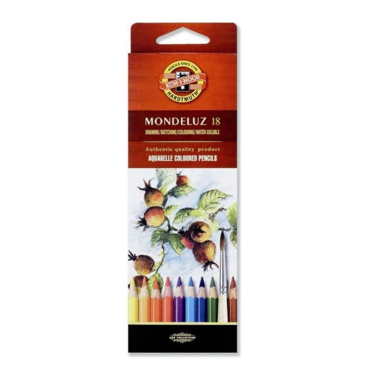 Koh-i Noor Mondeluz Sulu Boya Kalem Seti Karton Kutu 18li