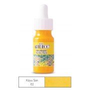 Artdeco Hazır Ebru Boyası 30ml 02 Koyu Sarı