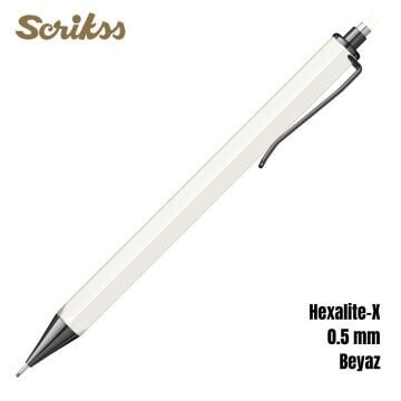Scrikss Office Versatil Kalem Hexalite-X 0.5mm Beyaz