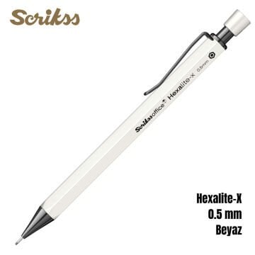 Scrikss Office Versatil Kalem Hexalite-X 0.5mm Beyaz