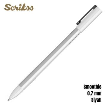 Scrikss Smoothie Jel Kalem 0.7mm Siyah