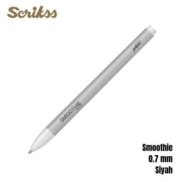 Scrikss Smoothie Jel Kalem 0.7mm Siyah