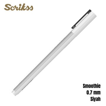 Scrikss Smoothie Jel Kalem 0.7mm Siyah