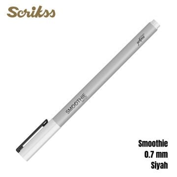 Scrikss Smoothie Jel Kalem 0.7mm Siyah