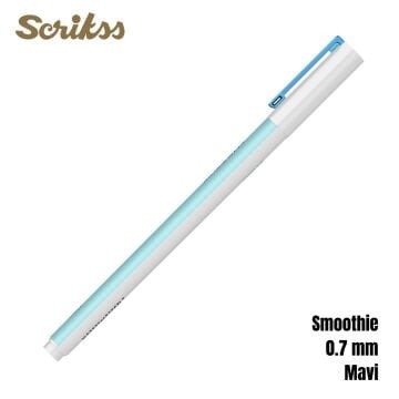 Scrikss Smoothie Jel Kalem 0.7mm Mavi