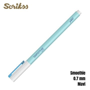 Scrikss Smoothie Jel Kalem 0.7mm Mavi