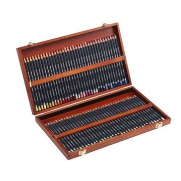 Derwent Procolour Kuru Boya Kalemi 72 Renk Özel Ahşap Kutu