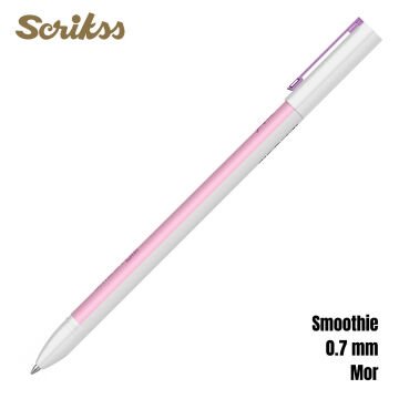Scrikss Smoothie Jel Kalem 0.7mm Mor