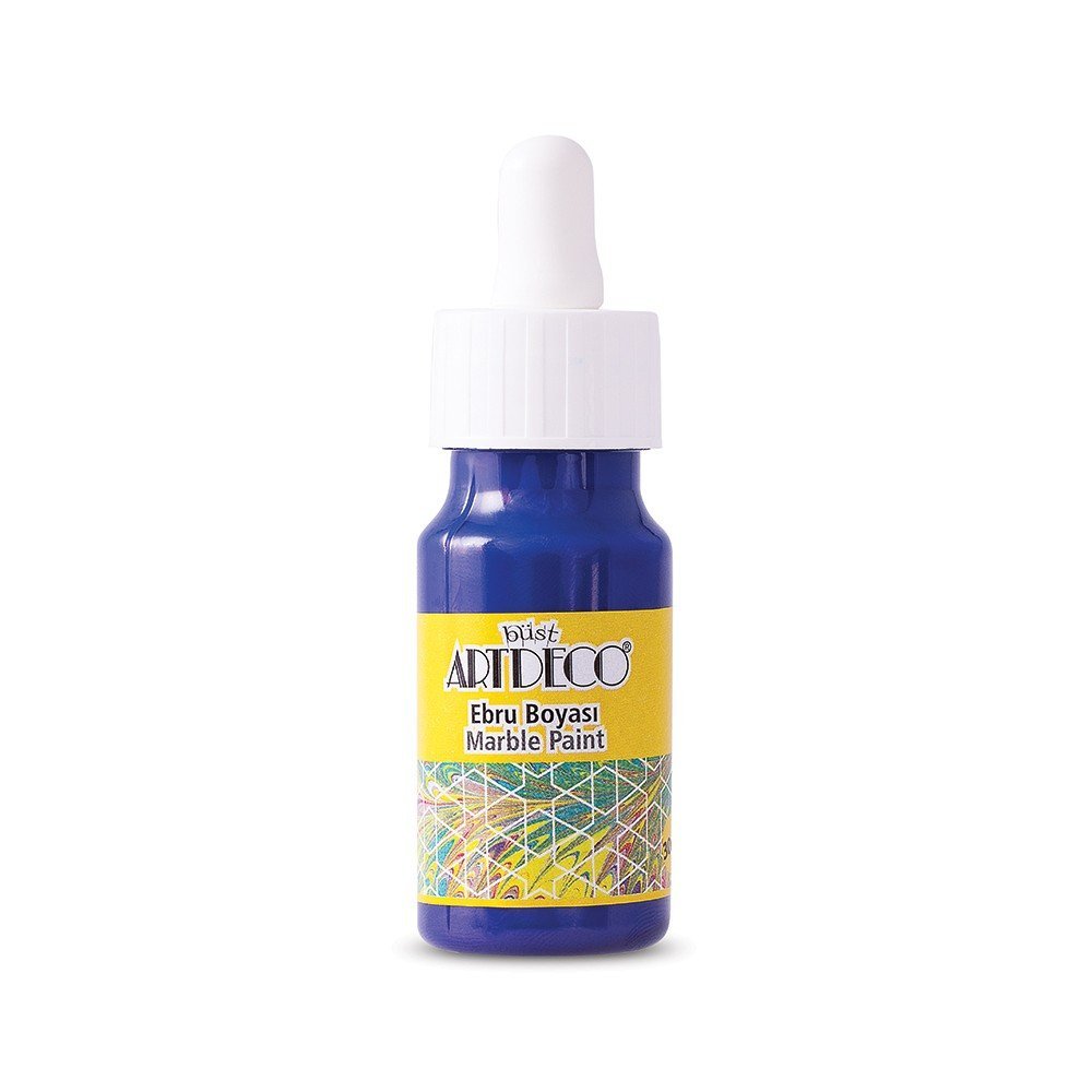 Artdeco Hazır Ebru Boyası 30ml 10 Mavi