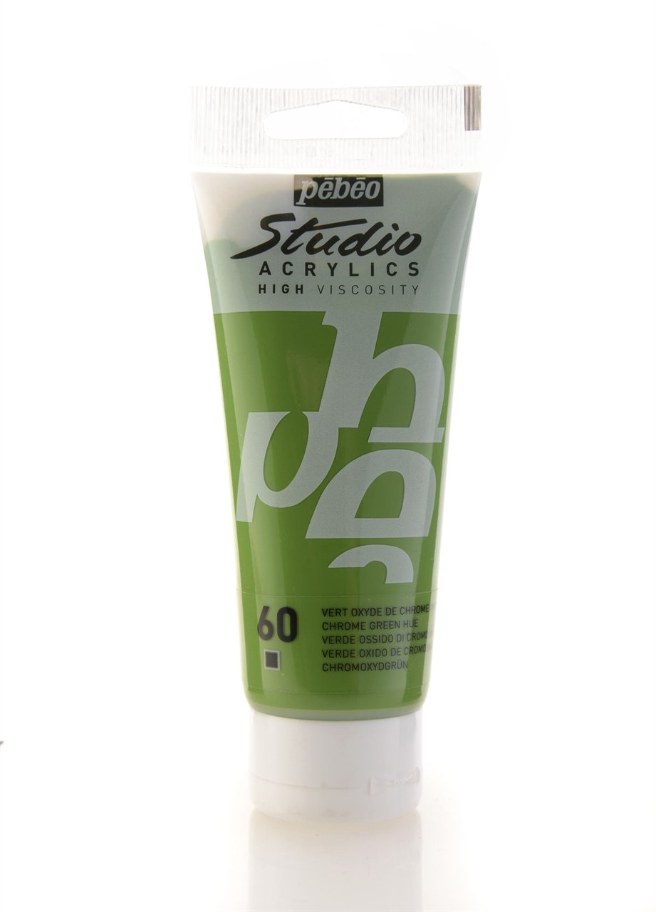 Pebeo Studio Akrilik Boya 100ml 60 Chrome Green Hue