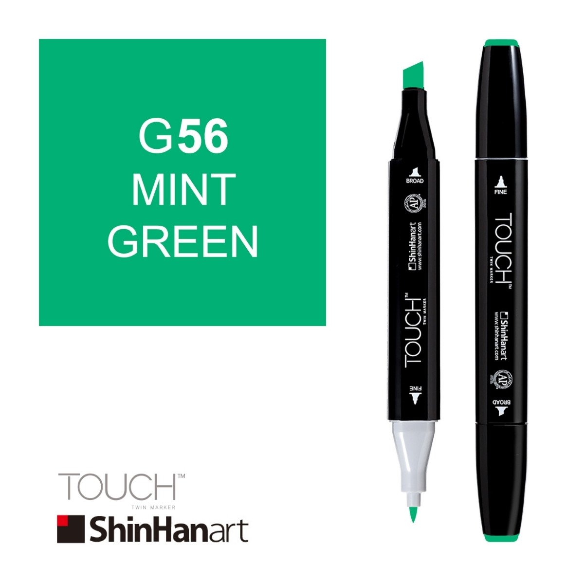 ShinHan Art Touch Twin Marker G56 Mint Green