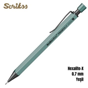 Scrikss Office Versatil Kalem Hexalite-X 0.7mm Yeşil