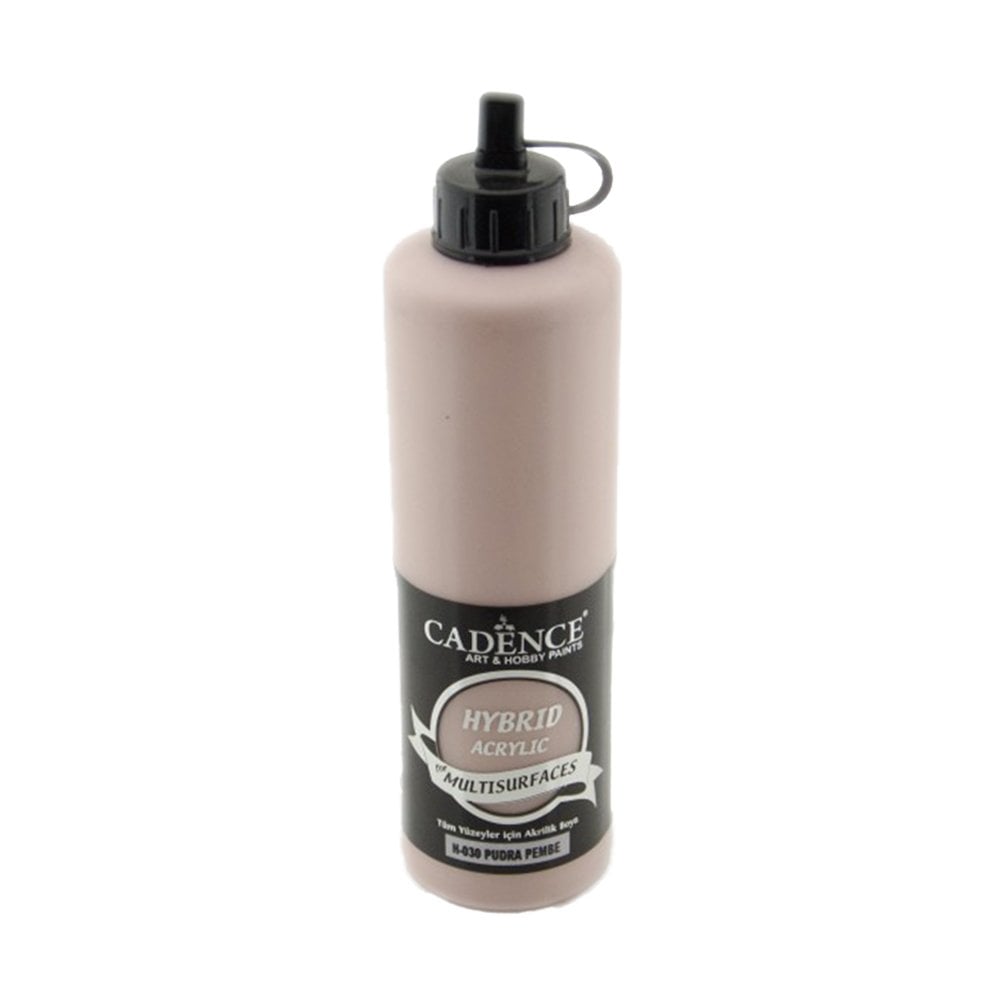 Cadence Akrilik Boya Hybrid Multisurface 500ml H030 Pudra Pembe