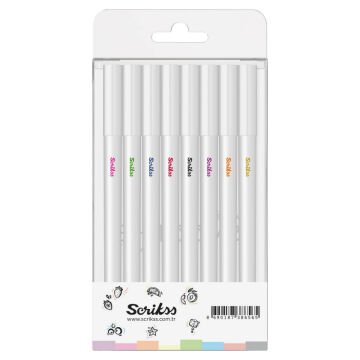 Scrikss Smoothie Jel Kalem 0.7mm 8 Renk