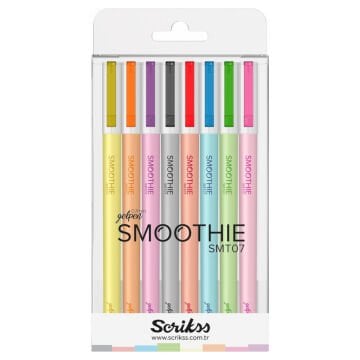 Scrikss Smoothie Jel Kalem 0.7mm 8 Renk