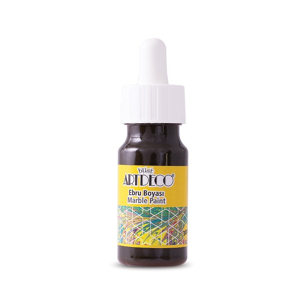 Artdeco Hazır Ebru Boyası 30ml 16 Açık Kahve