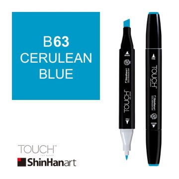 ShinHan Art Touch Twin Marker B63 Cerulean Blue