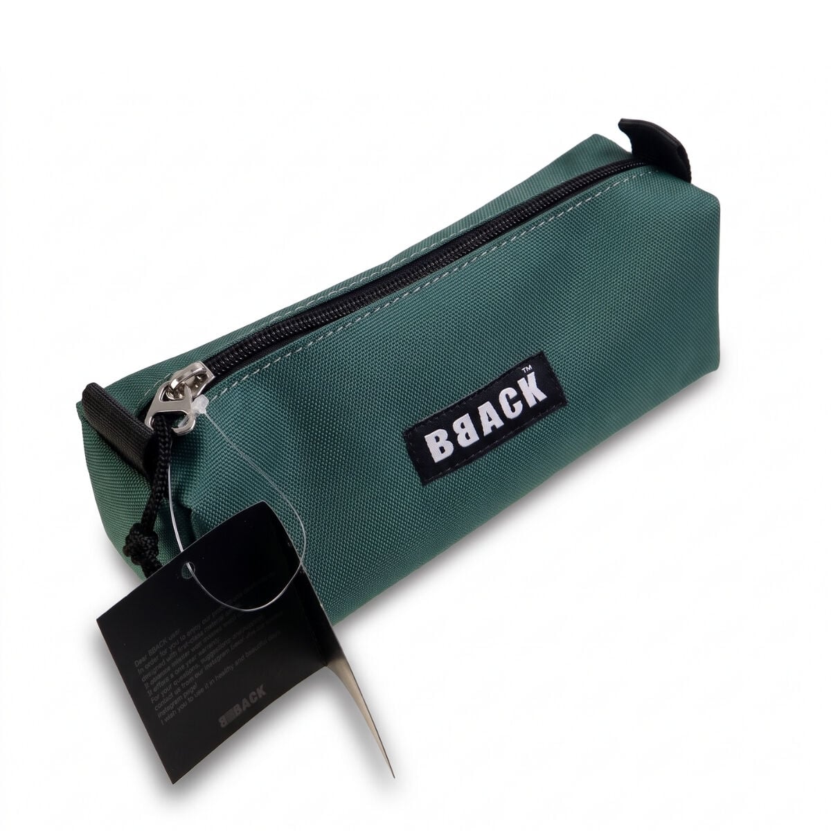 BBack Üçgen Kalemlik Geniş 20x8x7cm Yeşil