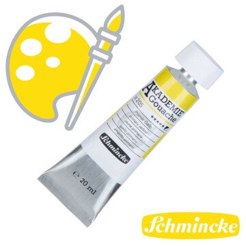 Schmincke Akademie Guaj Boya 20ml 205 Primary Yellow