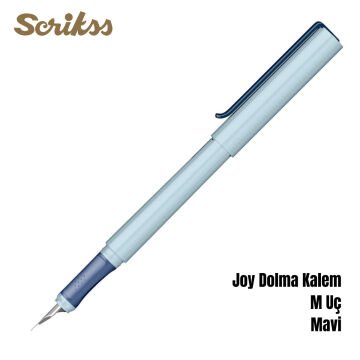 Scrikss Joy Dolma Kalem M Uç Mavi - 95,00 TL | Hakikat Kırtasiye
