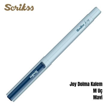 Scrikss Joy Dolma Kalem M Uç Mavi - 95,00 TL | Hakikat Kırtasiye