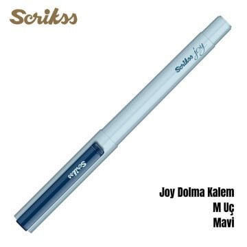 Scrikss Joy Dolma Kalem M Uç Mavi