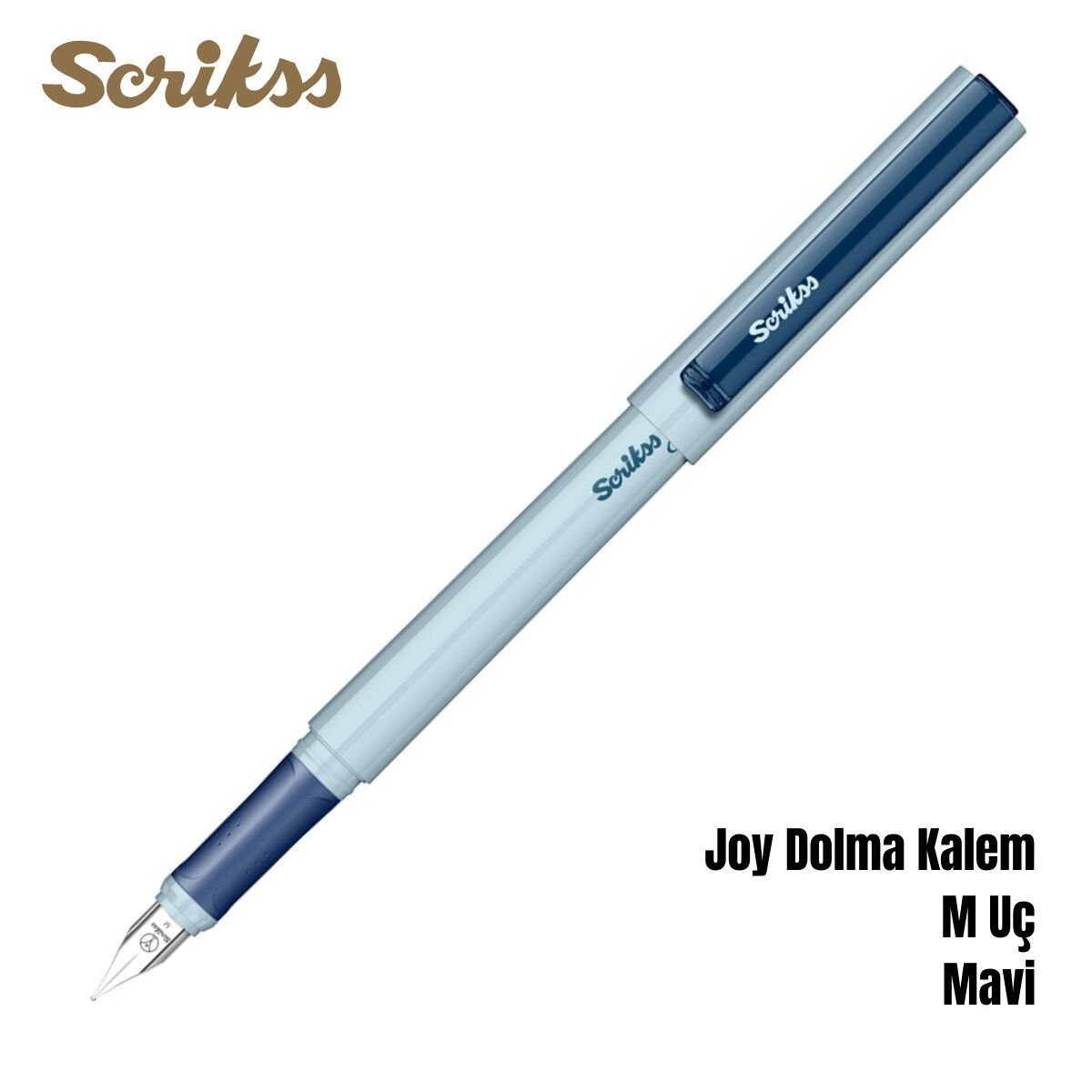 Scrikss Joy Dolma Kalem M Uç Mavi