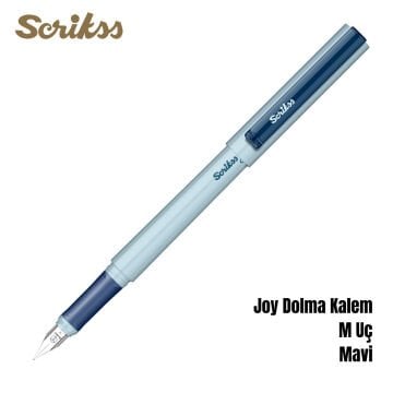 Scrikss Joy Dolma Kalem M Uç Mavi