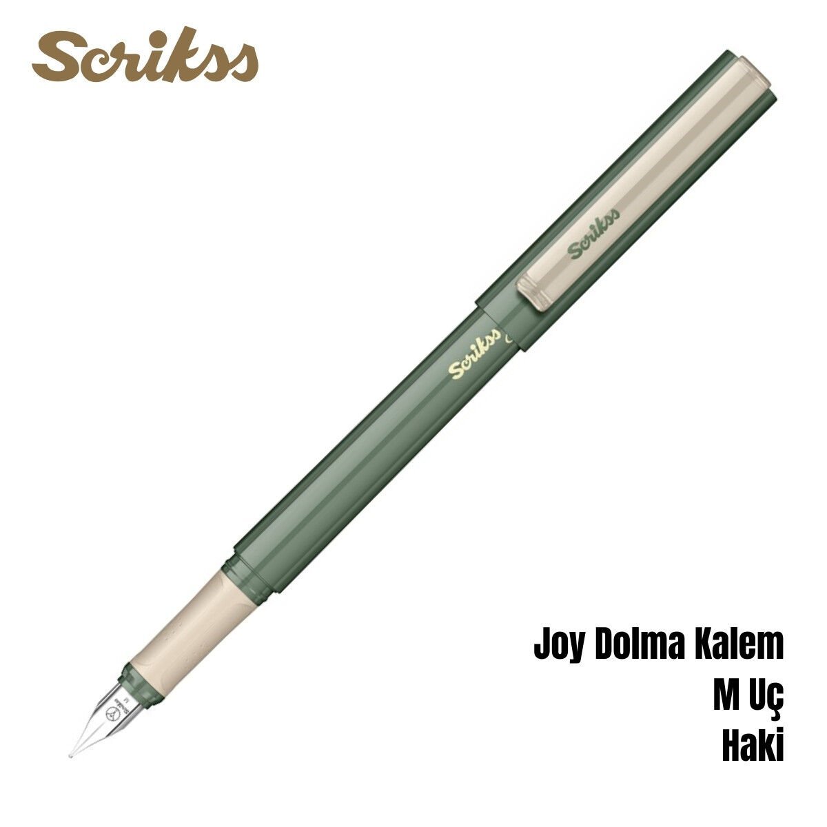 Scrikss Joy Dolma Kalem M Uç Haki