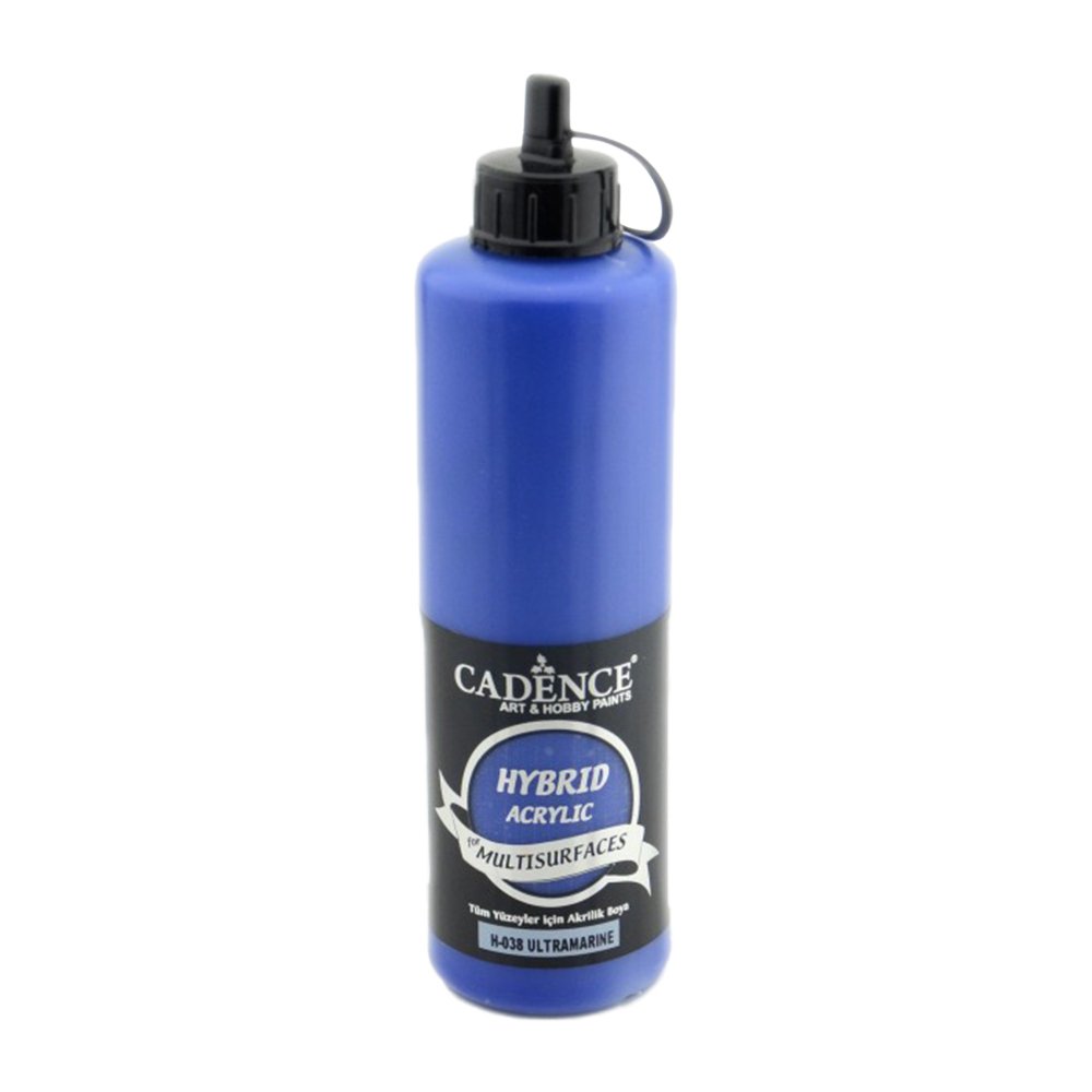 Cadence Akrilik Boya Hybrid Multisurface 500ml H038 Ultramarine