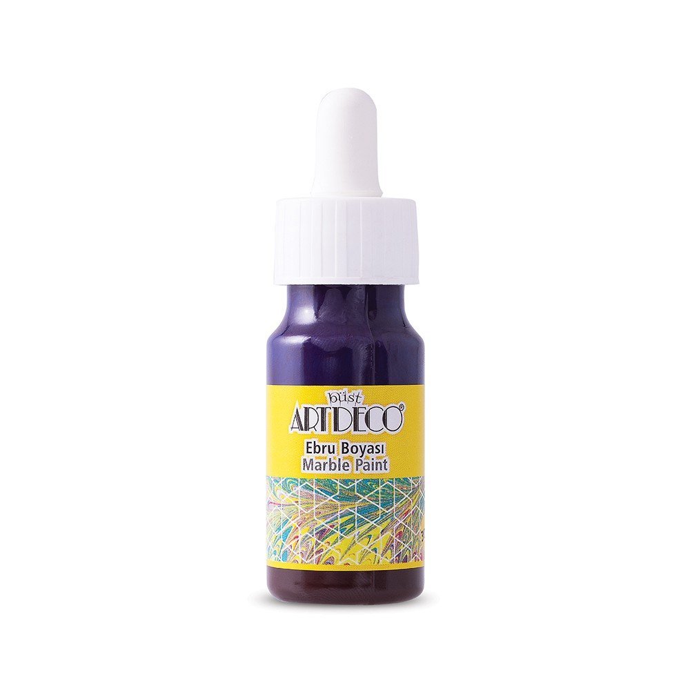Artdeco Hazır Ebru Boyası 30ml 48 Mürdüm