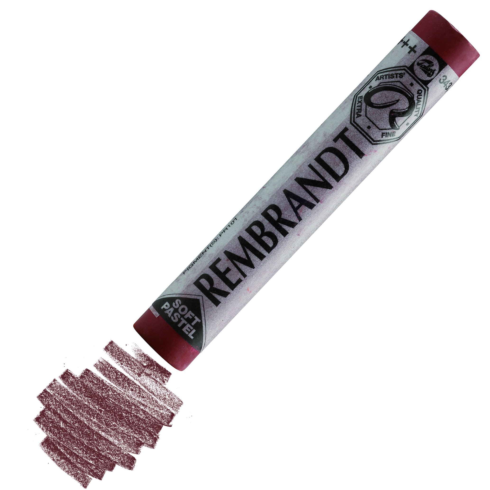 Rembrandt Soft Pastel Boya Tekli Yedek Renk 343-7 Caput Mortuum Red
