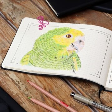 Talens Art Creation Eskiz Bloğu Sert Kapak Dots 80gr 12x12cm 80yp