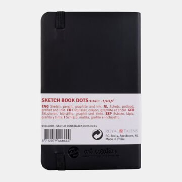 Talens Art Creation Eskiz Bloğu Sert Kapak Dots 80gr 9x14cm 80yp
